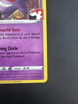 Gengar 066/196 Play! Prize Pack Series 3 Stamped Pokemon TCG Card - Image 4