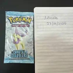 2006 Pokemon EX Crystal Guardians Booster Pack Authentic Sealed Delcatty Art - Image 1