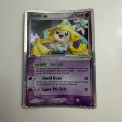 Pokemon 2006 Jirachi EX Holo Crystal Guardians 94/100 Ultra Rare LP - Image 1
