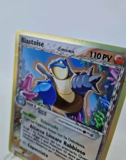 RARE Blastoise MISSPRINT Delta Species 2/100 EX Crystal Guardians ITA Pokemon. - Image 3