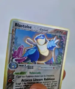 RARE Blastoise MISSPRINT Delta Species 2/100 EX Crystal Guardians ITA Pokemon. - Image 5