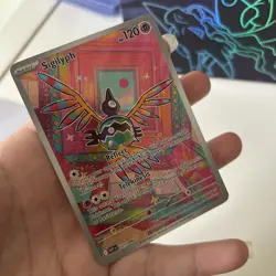 Pokemon Sigilyph - Holo Illustration Rare SV: White Flare 121/086 - Image 3