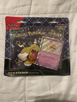 POKEMON Paldean Fates Cards & Tech Sticker Collection Greavard SEALED - Image 1