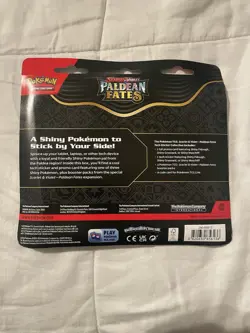 POKEMON Paldean Fates Cards & Tech Sticker Collection Greavard SEALED - Image 2