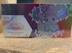 Prismatic Evolutions Super Premium Collection Box SPC Factory Sealed Pokemon TCG - Image 1