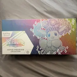 Prismatic Evolutions Super Premium Collection Box SPC Factory Sealed Pokemon TCG - Image 1