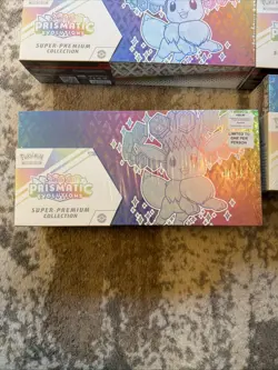 Pokemon TCG Super Premium Collection Prismatic Evolutions SPC (DAMAGED SEAL) - Image 4