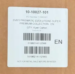 Pokemon TCG Prismatic Evolutions Super Premium Collection Sealed Case (4 SPC) - Image 1
