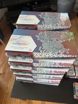 Pokemon Prismatic Evolutions Super Premium Collection x10 Lot Factory Sealed - Image 1