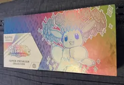 Pokemon Scarlet & Violet Prismatic Evolutions Super-Premium Collection Box New - Image 1