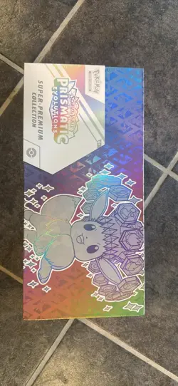 Pokemon TCG S&V Prismatic Evolutions Super Premium Collection Factory Sealed - Image 1
