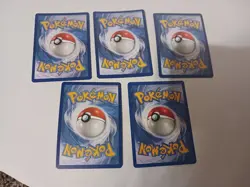 Pokemon Lot Of 5 Cards Brilliant Stars Celebrations Jungle Rare Foil Promo Full - Image 5