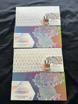 Pokemon TCG Prismatic Evolutions SPC Super Premium Collection (Lot Of 4) - Image 1