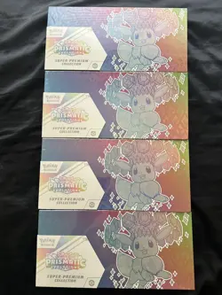 Pokemon TCG Prismatic Evolutions SPC Super Premium Collection (Lot Of 4) - Image 2