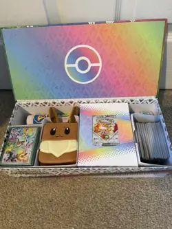 Pokemon TCG Prismatic Evolutions Super Premium Collection SPC Opened inc Promo - Image 1