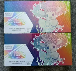 x2 Pokemon TCG Prismatic Evolutions Super Premium Collection - FACTORY SEALED - Image 1