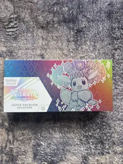 Pokemon Prismatic Evolutions Super Premium Collection Box (Unsealed) - Image 1