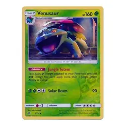Venusaur 3/73 Reverse Holo Shining Legends Pokemon Card NM - Image 1