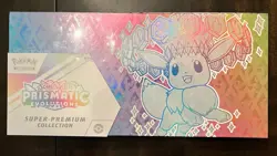 Pokemon TCG Prismatic Evolutions Super-Premium Collection Box Eevee Promo 2025 - Image 1