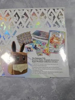 Pokemon TCG Prismatic Evolutions Super-Premium Collection New Factory Sealed - Image 4