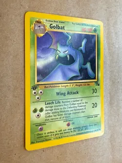 4 Fossil 1st Edition Pokemon Cards Arbok #31 Golbat #34 Graveler #37 Magmar #39 - Image 5