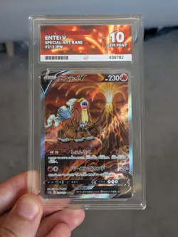 Entei V SAR 213/172 VSTAR Universe Japanese ACE 10 Gem Mint Pokemon Card - Image 1