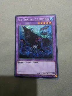 YUGIOH- Sea Monster of Theseus - MP17-EN231 - Secret Rare - 1st Edition NM - Image 1
