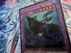 YuGiOh MP17-EN231 Sea Monster of Theseus Secret Rare 1st Edition NM - Image 2
