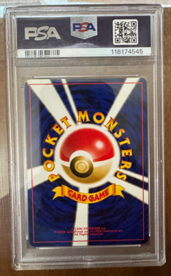 Pokemon 2000 Wobbuffet Holo Japanese Neo#202 PSA 9 MINT Original Card - Image 2
