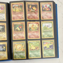 Pokemon vintage and mid era Mixed Binder Lot with first editions and shadowless - Image 3