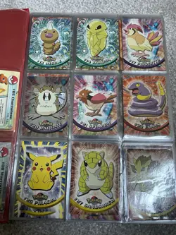 Topps Pokemon Card Bundle - 145 Cards Including Vintage Binder - Image 2