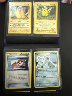 Vintage pokemon cards With Binder *READ DESCRIPTION* - Image 2