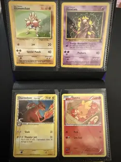 Vintage pokemon cards With Binder *READ DESCRIPTION* - Image 4