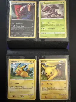 Vintage pokemon cards With Binder *READ DESCRIPTION* - Image 5