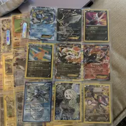 Binder Full 88 Pokemon Cards Vintage 2004-2018 HOLO/ Rev Collection Lot NM - Image 2
