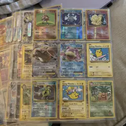 Binder Full 88 Pokemon Cards Vintage 2004-2018 HOLO/ Rev Collection Lot NM - Image 3