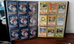 1999 vintage pokemon card binder jungle fossil base nm-hp - Image 4