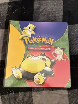 Pokemon Base Set Ring Binder Original WOTC In Good Condition With Vintage Cards - Image 1
