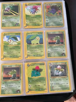 binder full of vintage pokemon cards - Image 2