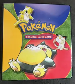 Pokemon TCG Ultra Pro 1999 Vintage WOTC 3-Ring Binder Great Condition - Image 1
