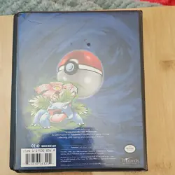 Wizards of the Coast Pokemon TCG Album Binder Blue/Black Vintage 1999 WOC08320 - Image 2