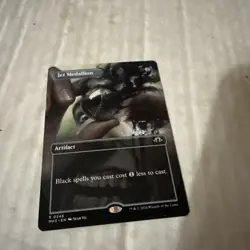 1x Jet Medallion, Borderless Art, Modern Horizons 3, Magic MTG NM - Image 1