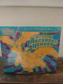 Pokemon Ascended Heroes Elite Trainer Box (ETB) Factory Sealed - Image 1