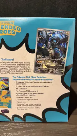 Pokemon TCG Ascended Heroes ETB Elite Trainer Box - New & Sealed - Image 3