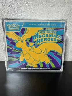 Pokemon Ascended Heroes Elite Trainer Box (ETB) Factory Sealed - Image 1