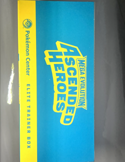 Pokemon Center Ascended Heroes ETB Elite Trainer Box Sealed - Image 5
