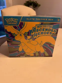 Pokemon Ascended Heroes Elite Trainer Box (ETB) New/Sealed - Small corner tear. - Image 1