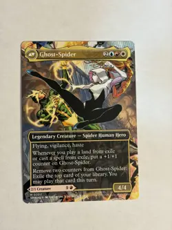 Gwen Stacy (0202) (Borderless) Marvel's Spider-Man Regular MTG - Image 2