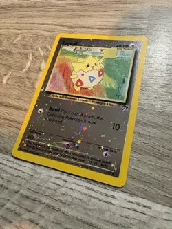 Pokemon TCG Togepi Southern Islands 4/18 Reverse Holo Card NM - Image 2