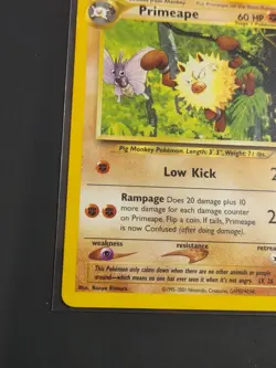 Pokemon TCG Primape Southern Islands Non-Holo Promo Card 18/18 Vintage WOTC LP - Image 5